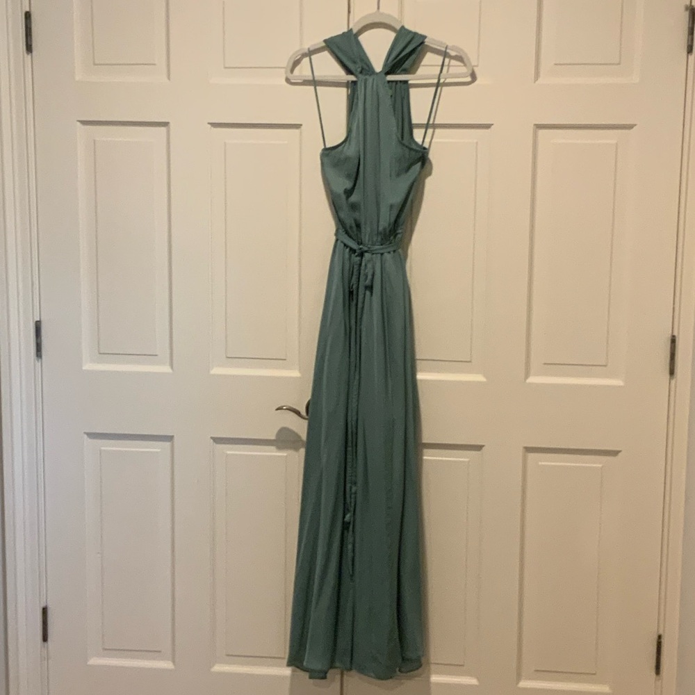 Chic Teal Maxi Dress